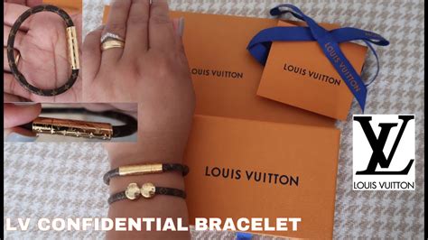 LV Confidential bracelet 